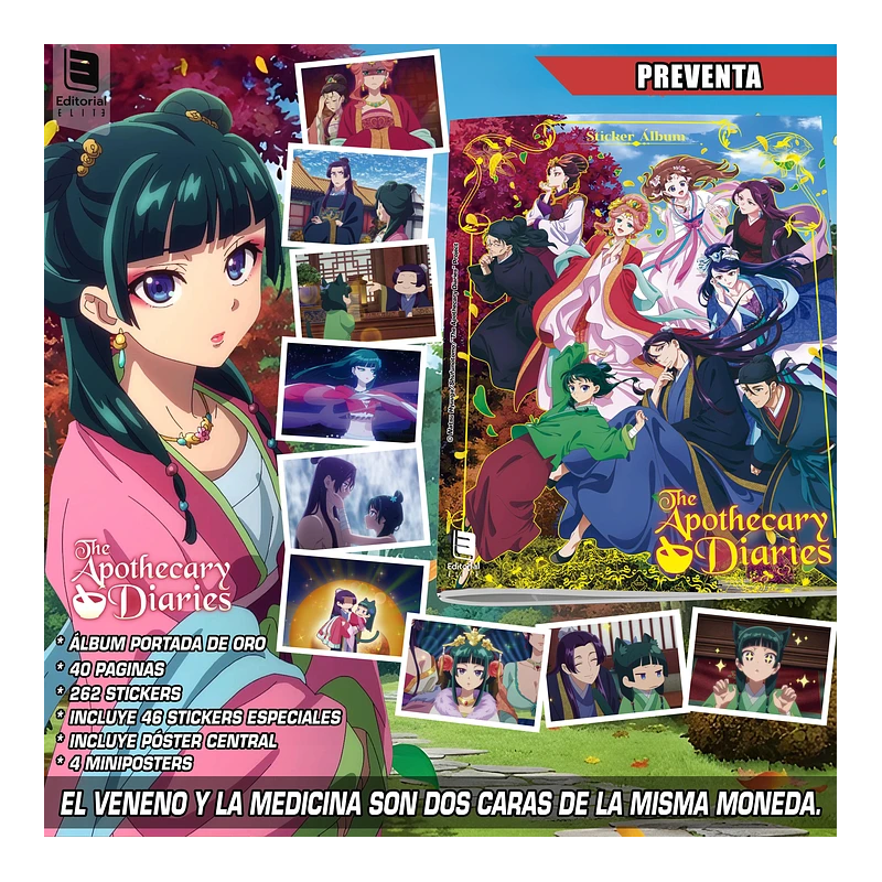 LOS DIARIOS DE LA BOTICARIA SET COMPLETO A PEGAR + EXTRAS