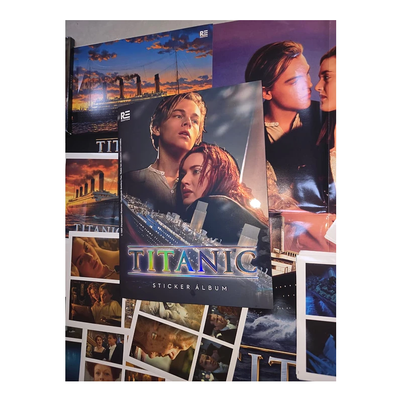 ALBUM TITANIC COMPLETO A PEGAR