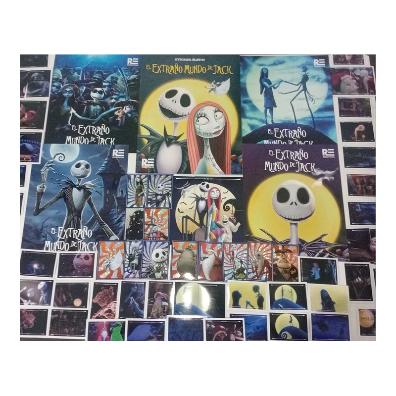 ALBUM EL EXTRAÑO MUNDO DE JACK COMPLETO A PEGAR